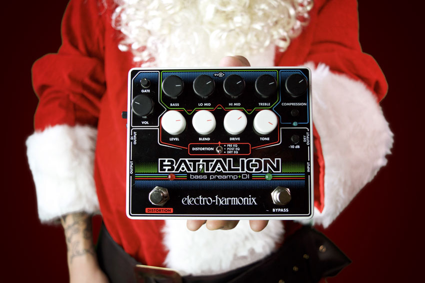 Electro-Harmonix Battalion Bass Preamp & DI Box