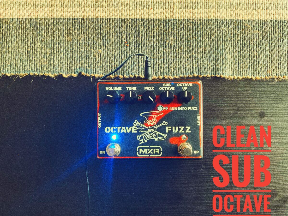 MXR Slash Octave Fuzz - Clean Sub Octave