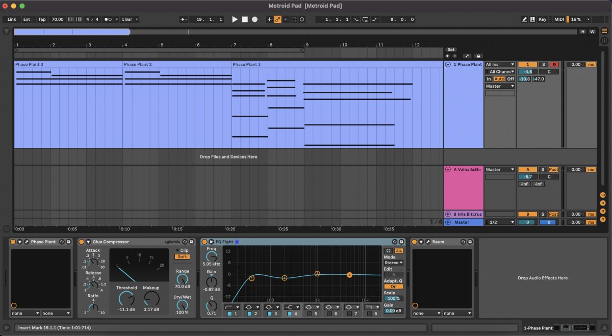 Synth Patch MIDI Region