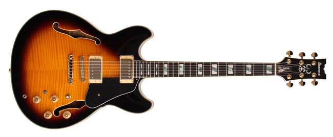 John Scofield's signature guitar, the Ibanez JSM 10.