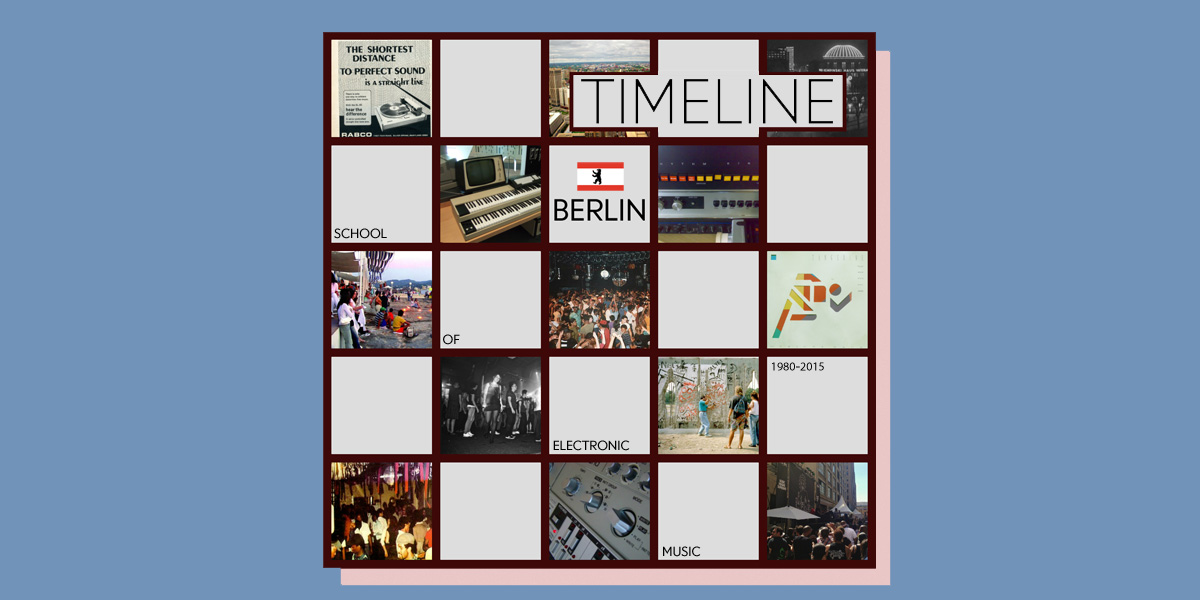 Berlin School of Electronic Music Timeline (Part 2) Featured Image