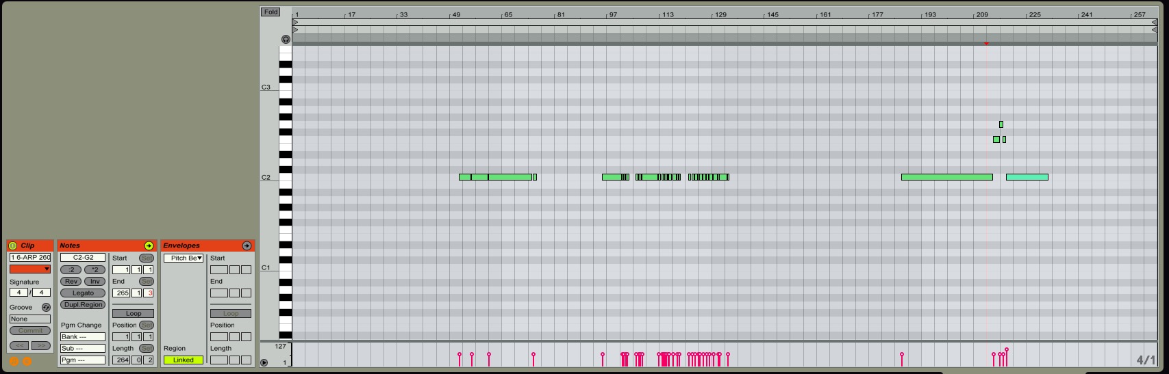 ARP 2600 Pad Chart