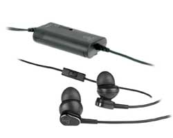 Audio-Technica QuietPoint ATH-ANC33iS Active Noise-Cancelling In-Ear Headphones
