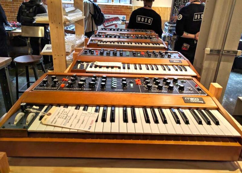 Minimoog Model D Reissues at Moogfest 2016