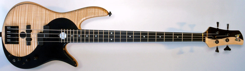 Perhaps the bass Victor Wooten is most associated with, -- the Fodera Yin Yang Standard. (Credit: bassgear.co.uk)