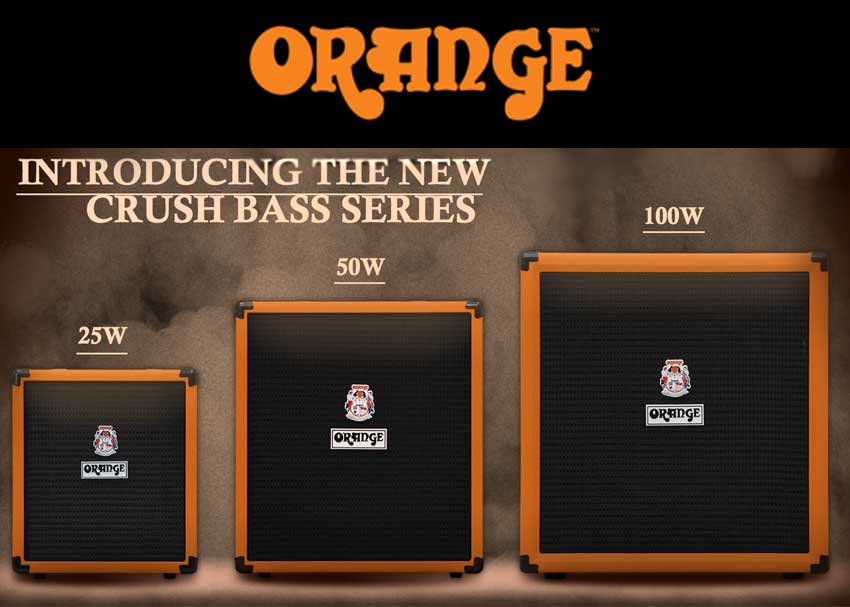 Orange Announces the Crush Bass Series - zZounds Music Blog
