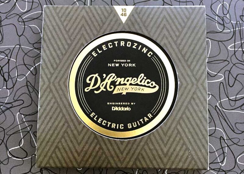 Forged in New York; engineered by D'Addario. D'Angelico Electrozinc Electric Guitar Strings
