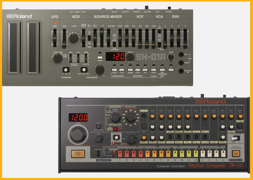 Roland 808 Day 2017: TR-08 and SH-01A