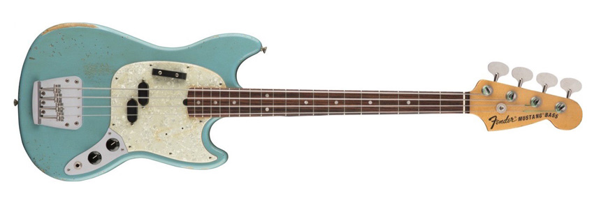 Justin Meldal-Johnsen's signature Fender Mustang bass