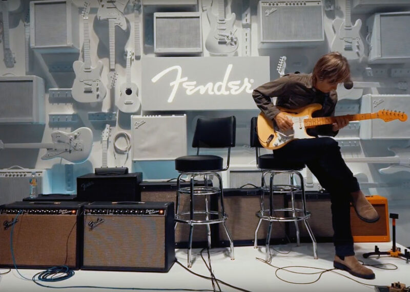 Eric Johnson Interview Fender Thinline Stratocaster