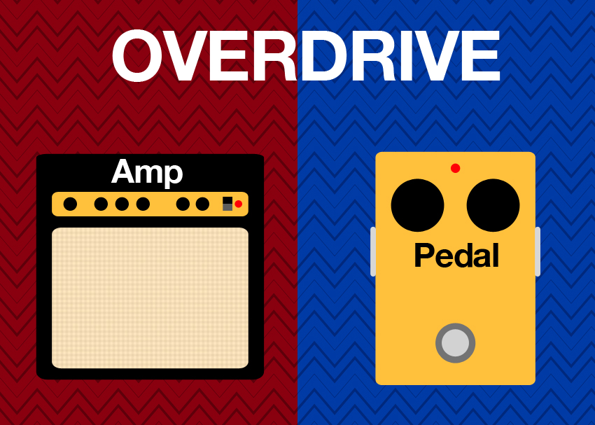 Overdrive from an amp or pedal?