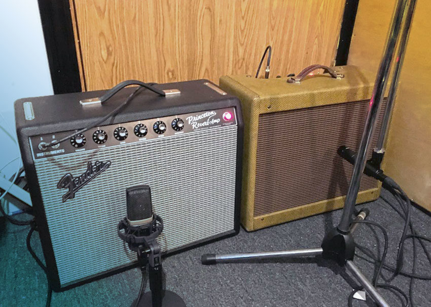 Setup with two amps