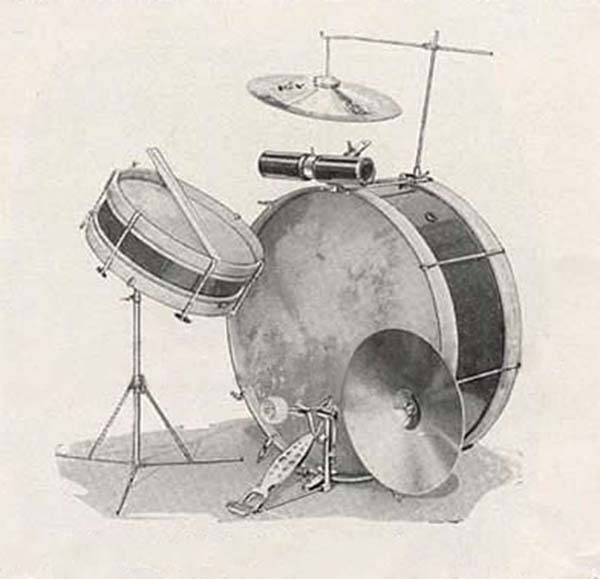 When was the Drum Kit Invented  