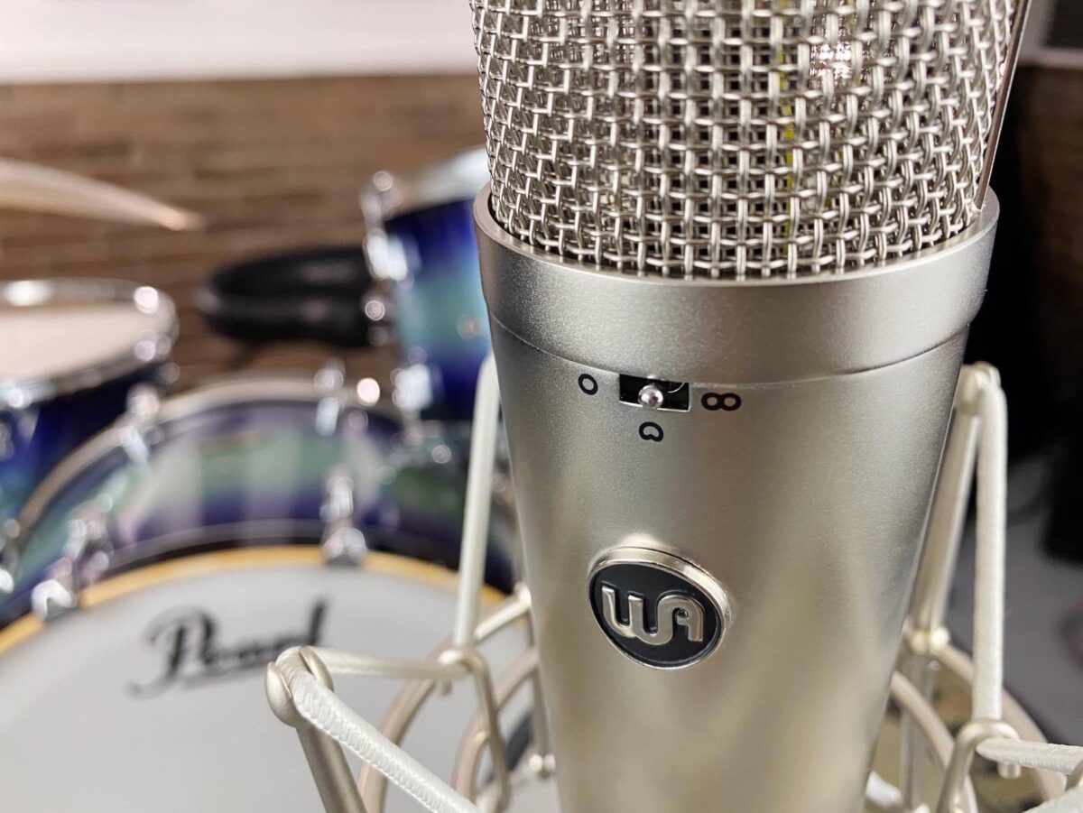 Recording Drums with One Microphone: Warm Audio WA-87R2