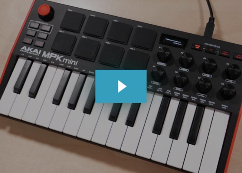 Akai MPK Mini MK3 Demo Video