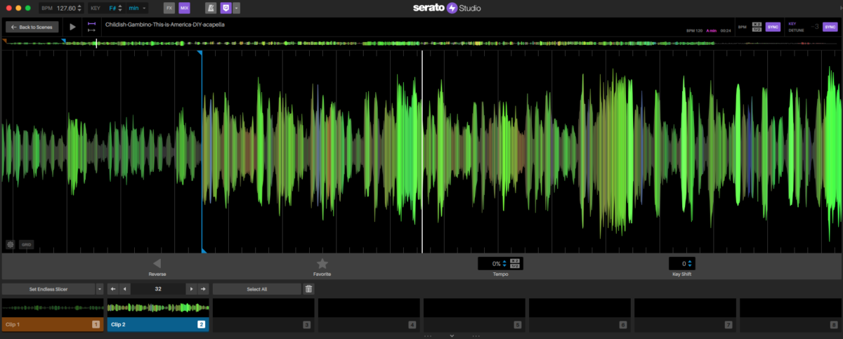  Serato Studio - A capella clips