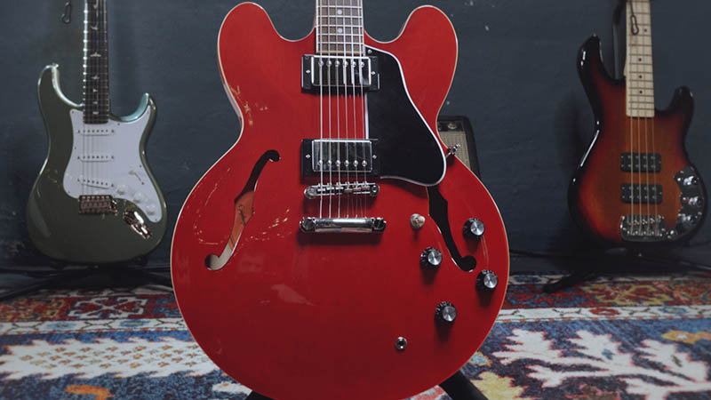 Epiphone ES-335 (used for Bob Weir's parts)