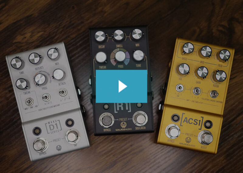 Walrus Audio Mako Series Demo