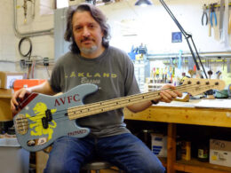 John Pirruccello Geezer Butler AVFC Bass