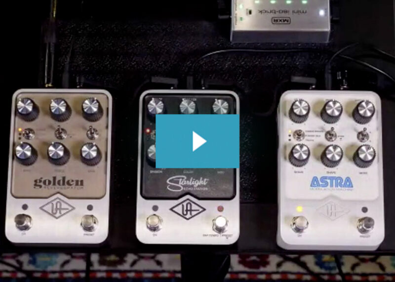 Universal Audio Pedals Main