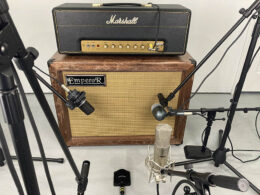 Guitar cabinet miking techniques