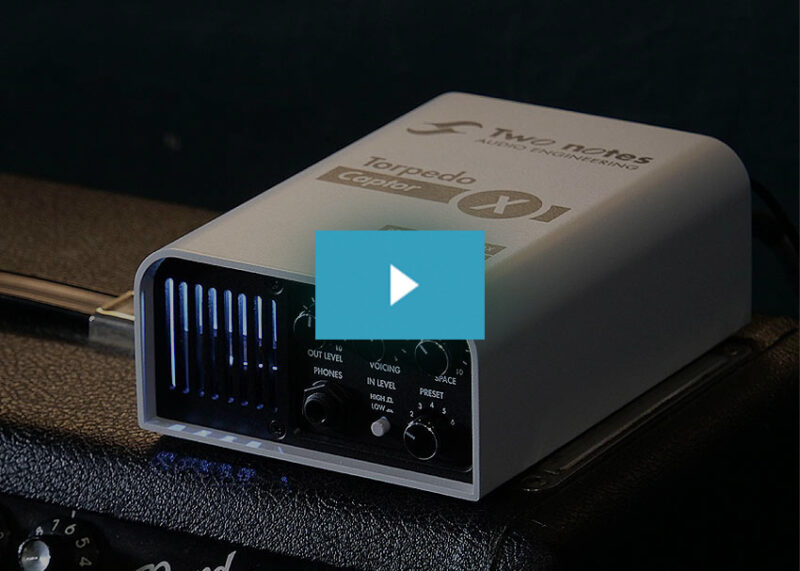 Two Note Torpedo Captor X Live Demo