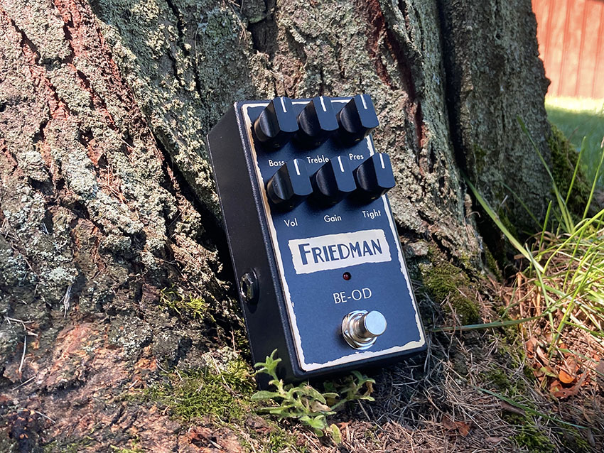 Friedman BE-OD overdrive pedal.