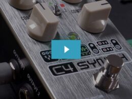Source Audio C4 Synthesizer pedal demo