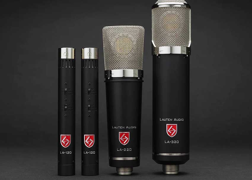 Lauten Audio Series Black V2 microphones