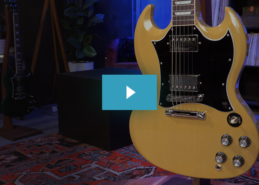 Video: See the Gibson SG in Rare Custom Colors