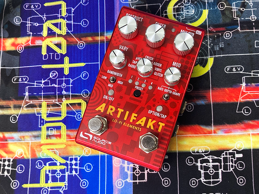 The Source Audio Artifakt Makes Lo-Fi Sounds Easy to Achieve!