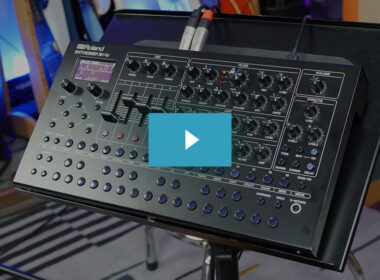 Roland SH-4d Video demo