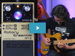 Spin up Vintage Rotary Textures With Boss’ RT-2 Rotary Ensemble