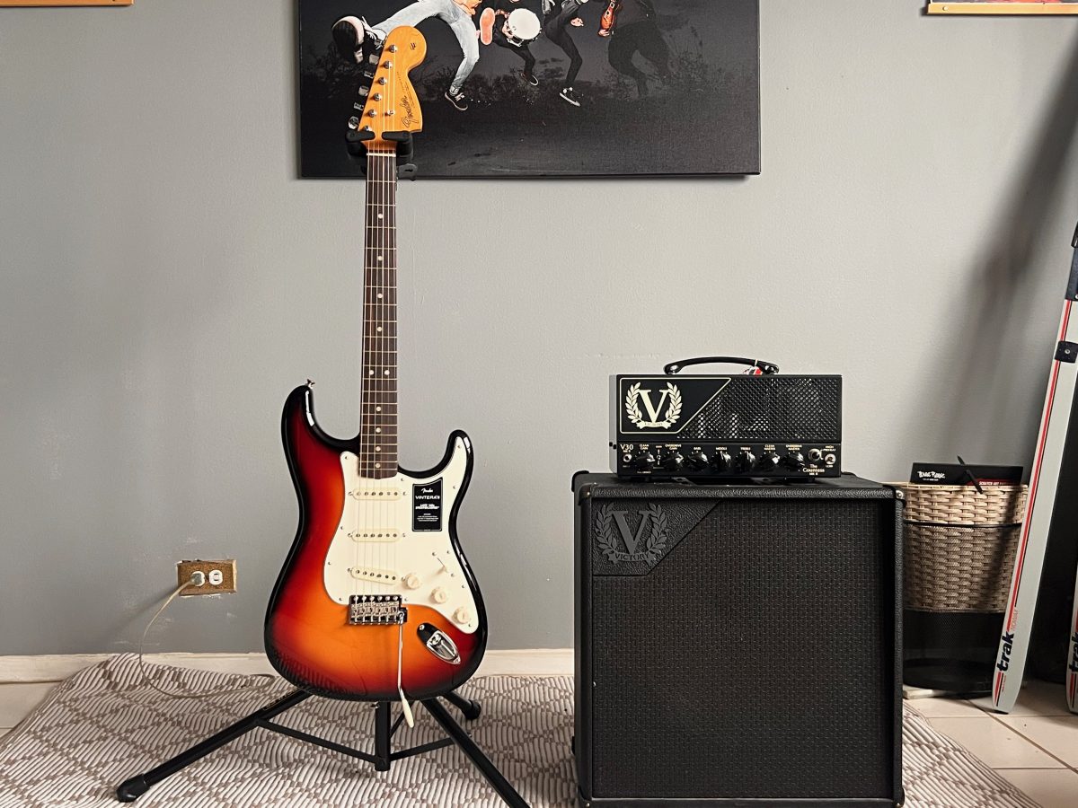 Fender Vintera III Late '60s Strat with Victory V40 Countess