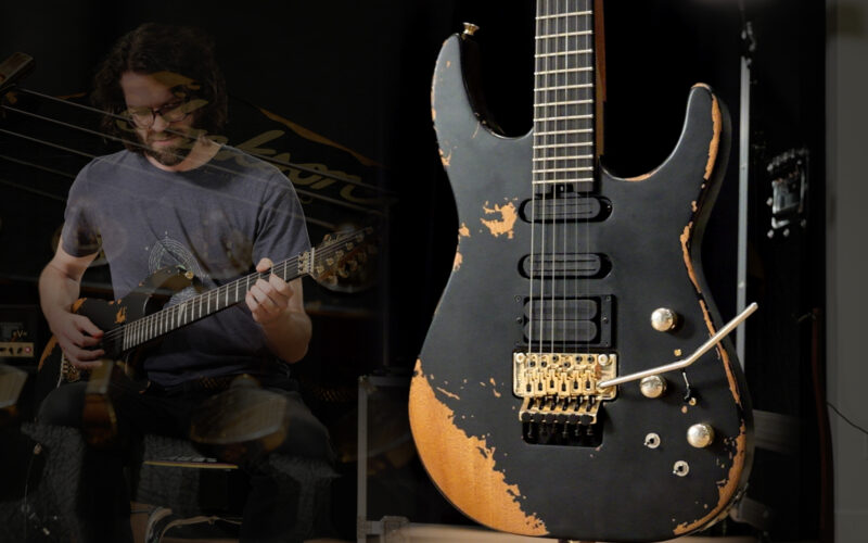 Jackson Pro Series Signature Phil Collen PC1-E video demo