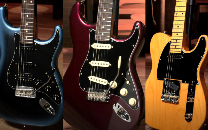 Fender American Professional Collection Demo Video